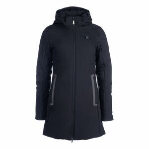 Women's Black Heated Jacket with Hood